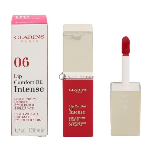 Clarins Intenzívny olej na pery 06 Intenzívna fuchsie