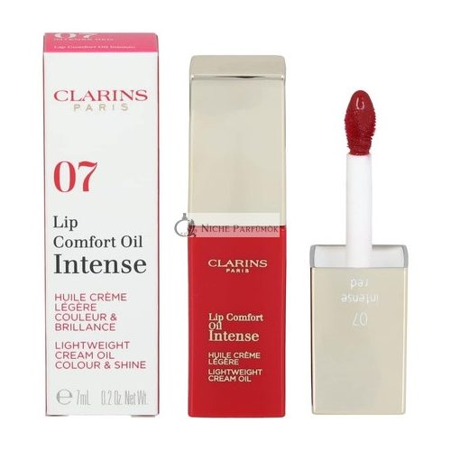 Clarins Olej na pery Intenzív 07 Intenzívna červená 7ml