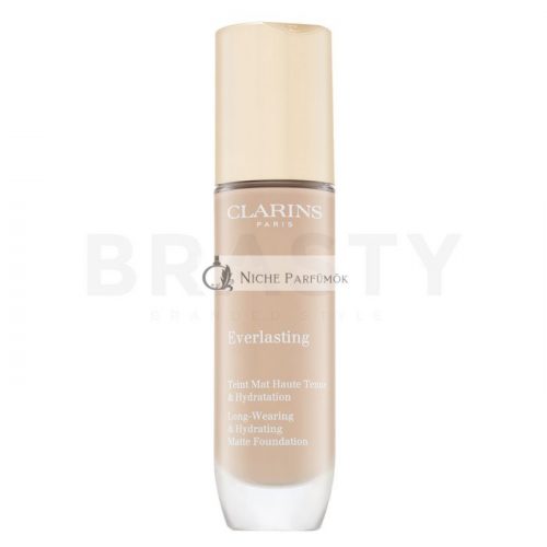 Clarins Everlasting Long-Wearing & Hydrating Matte Foundation hosszan tartó make-up mattító hatásért 109C 30 ml