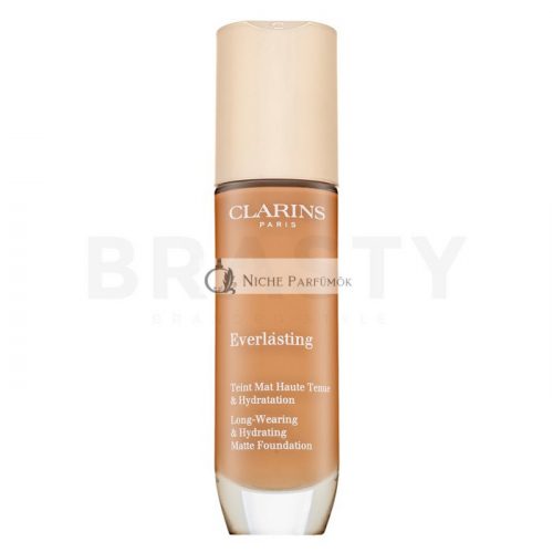 Clarins Everlasting Long-Wearing & Hydrating Matte Foundation hosszan tartó make-up mattító hatásért 112.5W 30 ml