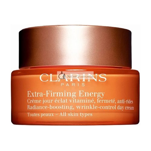 Clarins Extra-Firming Energetizujúci Denný Krém, Biela