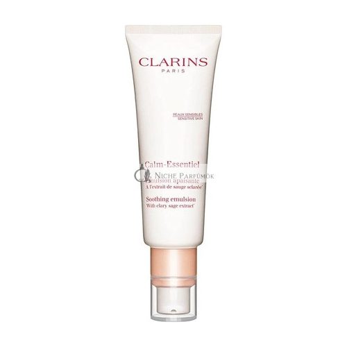 Clarins Calm-Essentiel Upokojujúca Emulzia Krém na Tvár pre Citlivú Pokožku