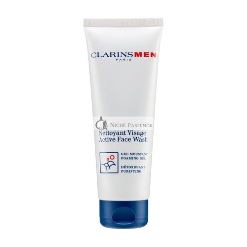 Clarins Pánsky Aktív Čistiaci Gél, 125 ml