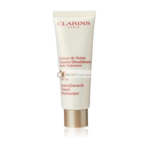 Clarins HydraQuench tónovaný hydratačný krém SPF 15 - #04 Blond, 50ml