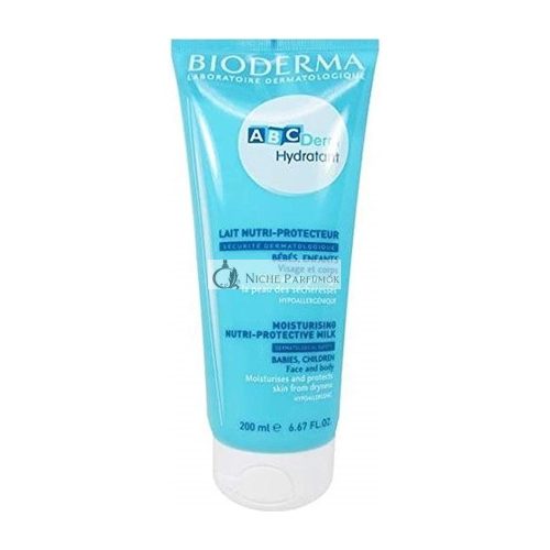 Bioderma ABCDerm Hydratačné Nutri-chrániace Mlieko, 200ml