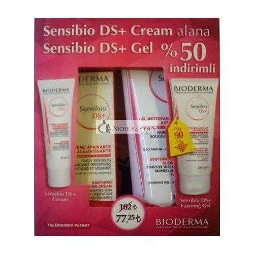 Bioderma Sensibio DS+ Krém pre Šupinatú Pokožku s Červenaním, 40ml