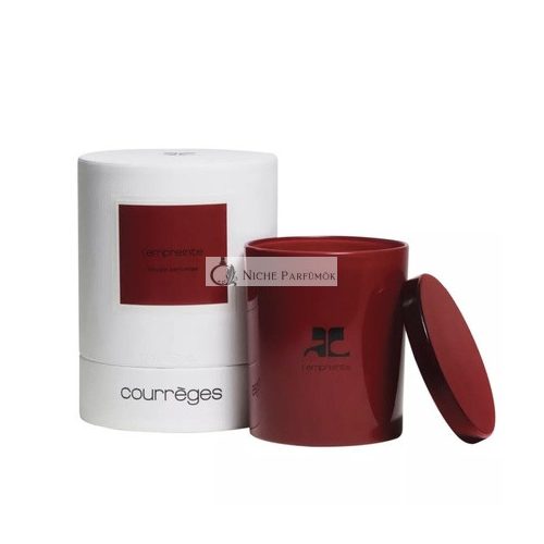 Courrèges L'EMPREINTE Červená Aromatická Sviečka, 190ml