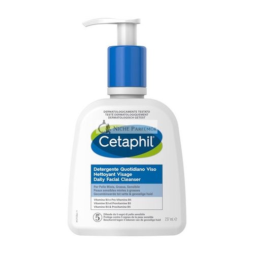 Cetaphil Denný čistiaci prostriedok s glycerínom, panthenolom a niacinamidom, 237ml