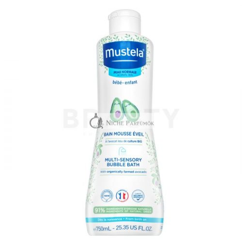 Mustela Bébé pěna do koupele Multi-Sensory Bubble Bath 750 ml