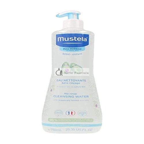 Mustela Detská Lotion, Oplachovanie Zbytočné Čistiaca Voda, 300 ml