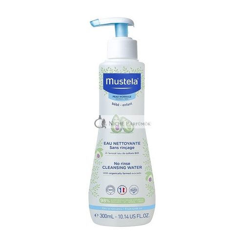 Mustela Bébé Čistiaca voda bez oplachovania 300ml