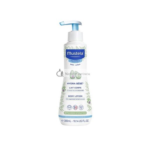 Mustela Hydra Bebe Telové Mlieko na Normálnu Pokožku, 300ml