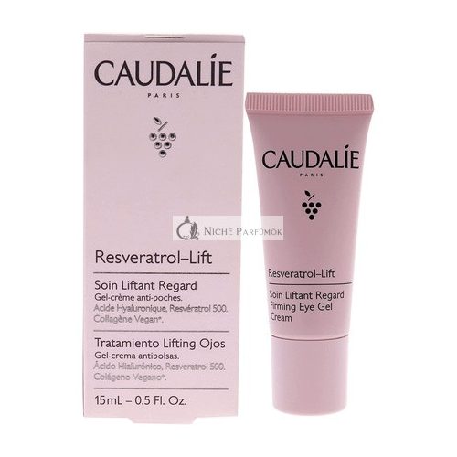 Caudalie Resveratrol Očný lifting a spevňujúci gélový krém, 15ml