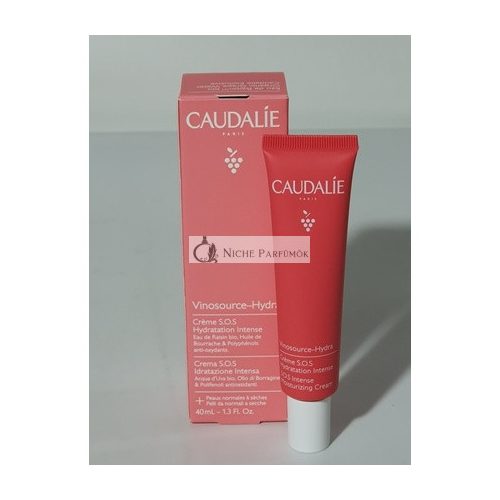 Caudalie Vinosource Hydra S.O.S Intenzívny Hydratačný Krém 40ml