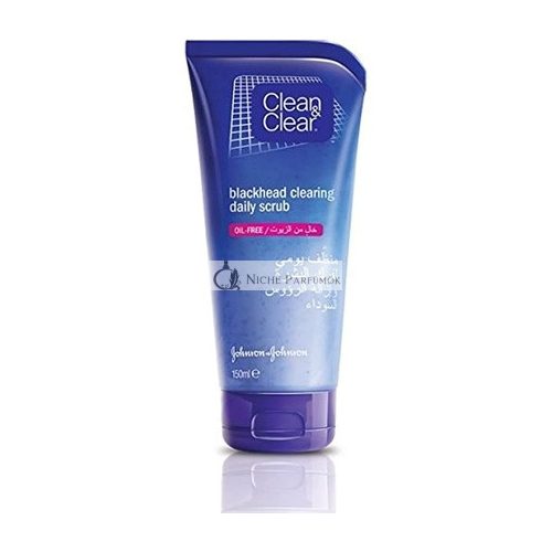 Clean & Clear Čistiaci Scrub na Čierne Bodky, 150ml