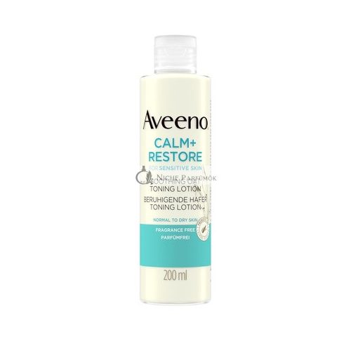 Aveeno Calm+Restore Upokojujúci ovsený tonizačný krém 200ml - Bez vône