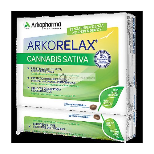 Arkorelax Cannabis Sativa Arkopharma 30 tabliet