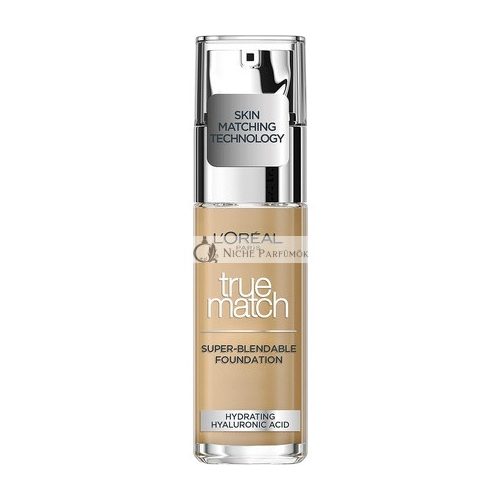 L'Oreal Paris True Match Tekutý Make-Up Starostlivosť o Pleť s Hyalurónovou Kyselinou SPF 17 30ml 6N Med