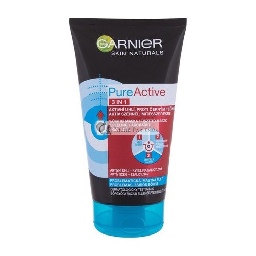 Garnier Pure Active Black Intensive Charcoal Anti Blackhead, 150ml