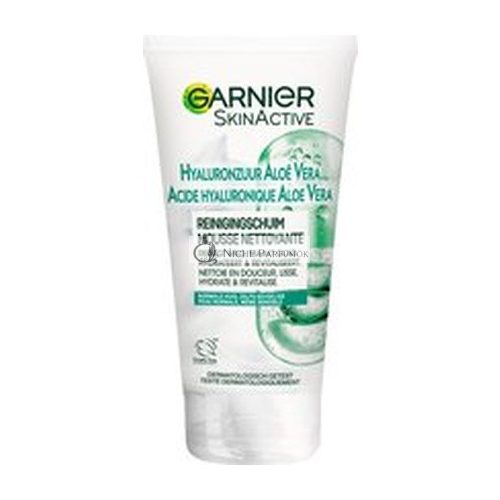 Garnier Skin Active Hyaluronic Acid Aloe Vera Hydratačný Čistiaci Penový Gél, 150 ml