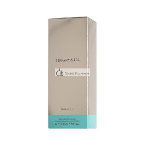 Tiffany & Co. Rúžovo zlaté telové mlieko 200ml