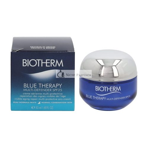 Biotherm Blue Therapy Multi-Defender Krém SPF 25 pre Normálnu/Kombinovanú Pokožku, 50 ml