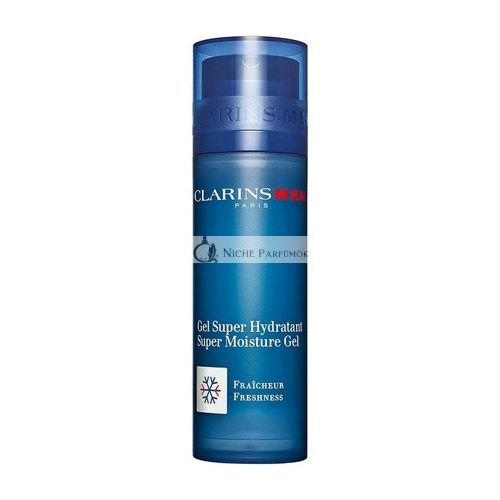 Clarins Mužský Super Hydratačný Gél, 50ml