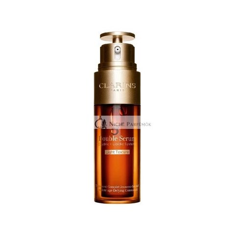 Clarins Double Serum Light Proti Starnutiu s 21 Rastlinnými Zložkami, 50ml