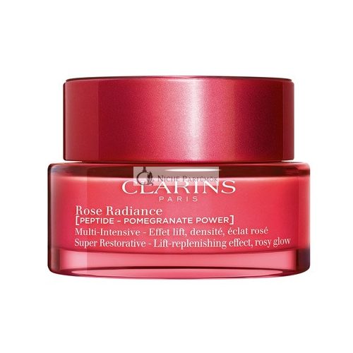 Clarins Super Restorative Ružová Rádiancia Pleťový Krém, 50ml