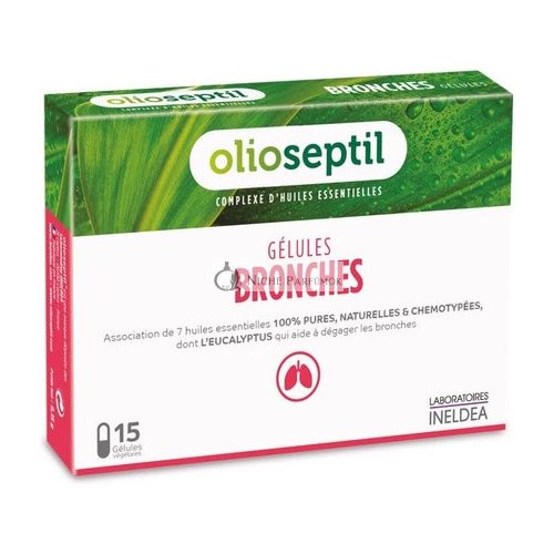 Olioseptil Bronchus 15 Kapsúl,