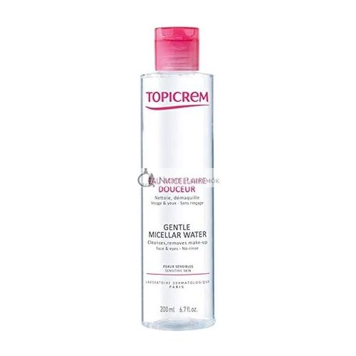 Topicrem Gentle Micellar Water Face & Eyes odličovacia micelárna voda pre normálnu/zmiešanú pleť 200 ml