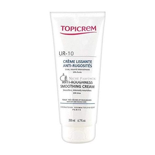 Topicrem Ur-10 Hladký Krém, 200ml