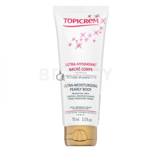 Topicrem hĺbkovo hydratačné telové mlieko Ultra-Moisturizing Pearly Body 75 ml