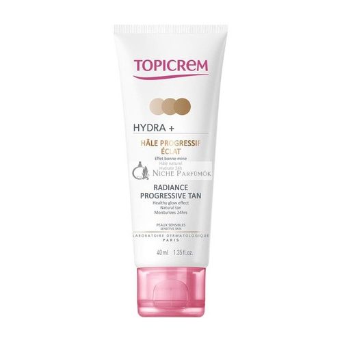 Topicrem Hydra+ Rádiant Progresívne Opálenie, 40ml