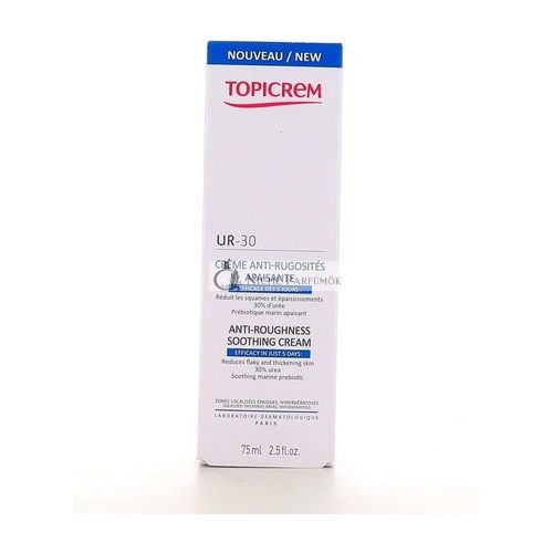 Topicrem UR-30 upokojujúci krém Anti-Roughness Soothing Cream 75 ml