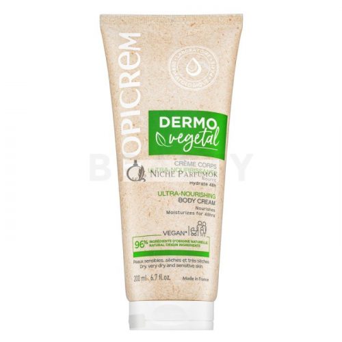 Topicrem Dermo Vegetal telový krém Ultra-Nourishing Body Cream 200 ml