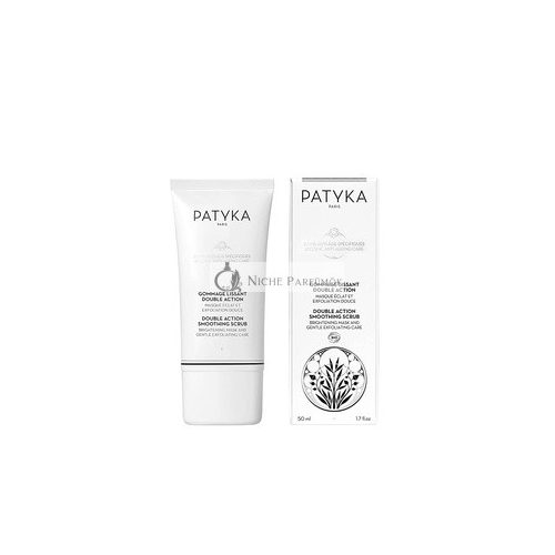 Patyka Organický Dvojitý Účinný Hladký Peeling, 50ml