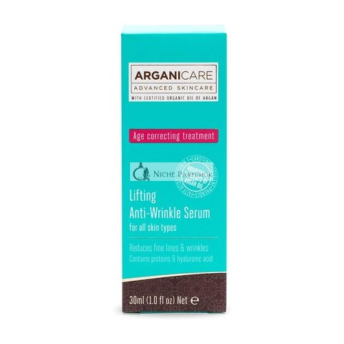 Arganicare Sérum proti vráskam pre všetky typy pleti, 30ml