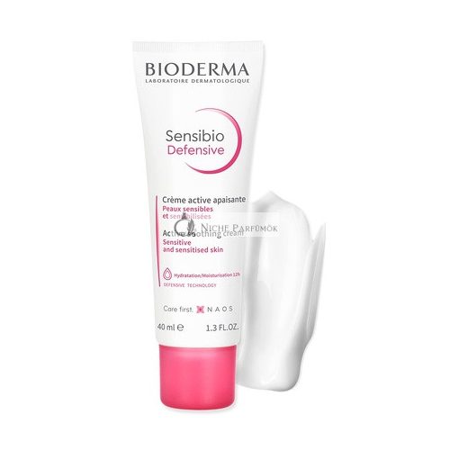 Bioderma Sensibio Defensive Aktív Upokojujúci Krém na Suchú Pokožku, 40ml