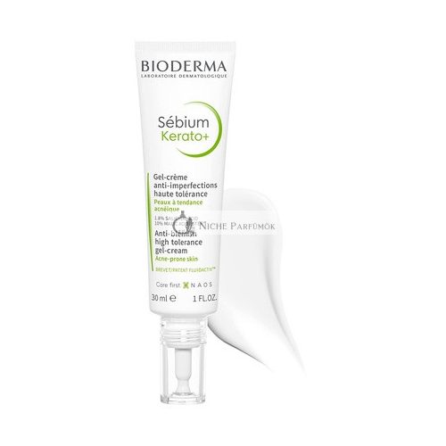 BIODERMA Sébium Kerato+ Akné Ošetrujúci Gél Krém, 30ml