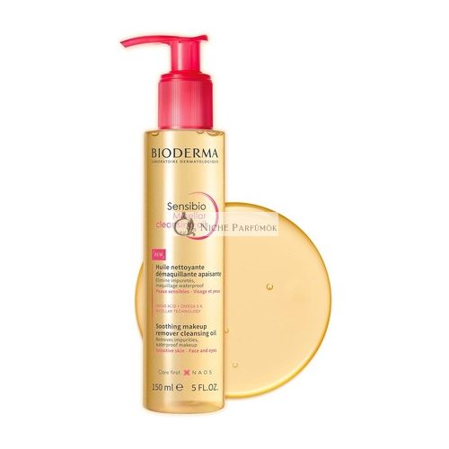 Bioderma Sensibio Micelárny olej na umývanie, 150ml