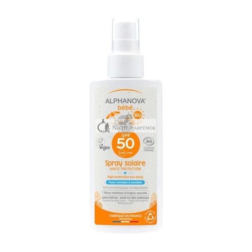 Alphanova Baby Organic Sun Spray SPF50, 125 g