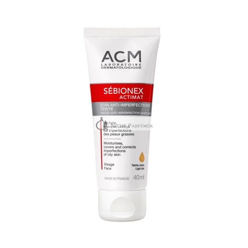 Laboratoire ACM Sebionex Actimat Tónovaný Protiimperfekčný Krém na Pleť, 40ml