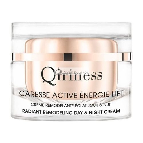 Qiriness Caresse Aktív Energetický Lift Radiant Remodelačný Denný a Nočný Krém, 50ml