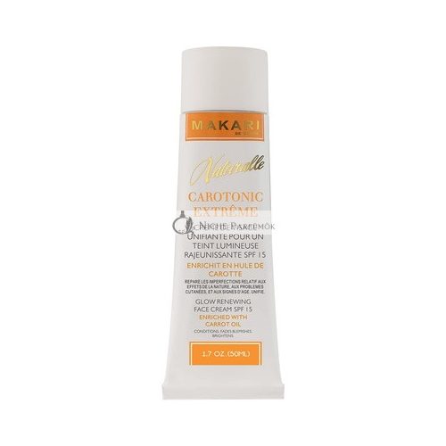 Makari Naturalle Carotonic Extreme Glow Obnovujúci Pleťový Krém SPF 15, 48 g