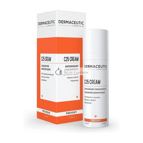 Dermaceutic C25 Cream Antioxidantný Denný Krém, 30 ml