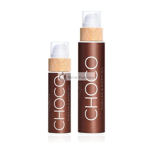 COCOSOLIS CHOCO Opalovací olej organický s vitamínom E a čokoládovou vôňou, 200ml