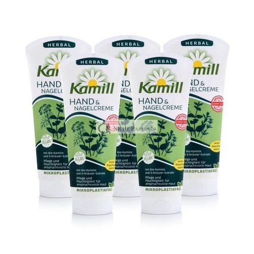 Kamill bylinný krém na ruky a nechty 100 ml - 5 ks