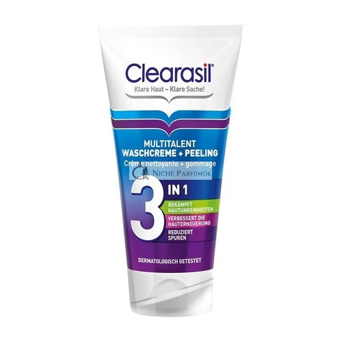 Clearasil Multitalent 3in1 Čistiaca a Peelingová Pokožka