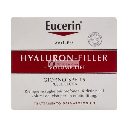 Eucerin Hyaluron Filler + Volume Lift Denný Krém pre Suchú Pokožku 50ml